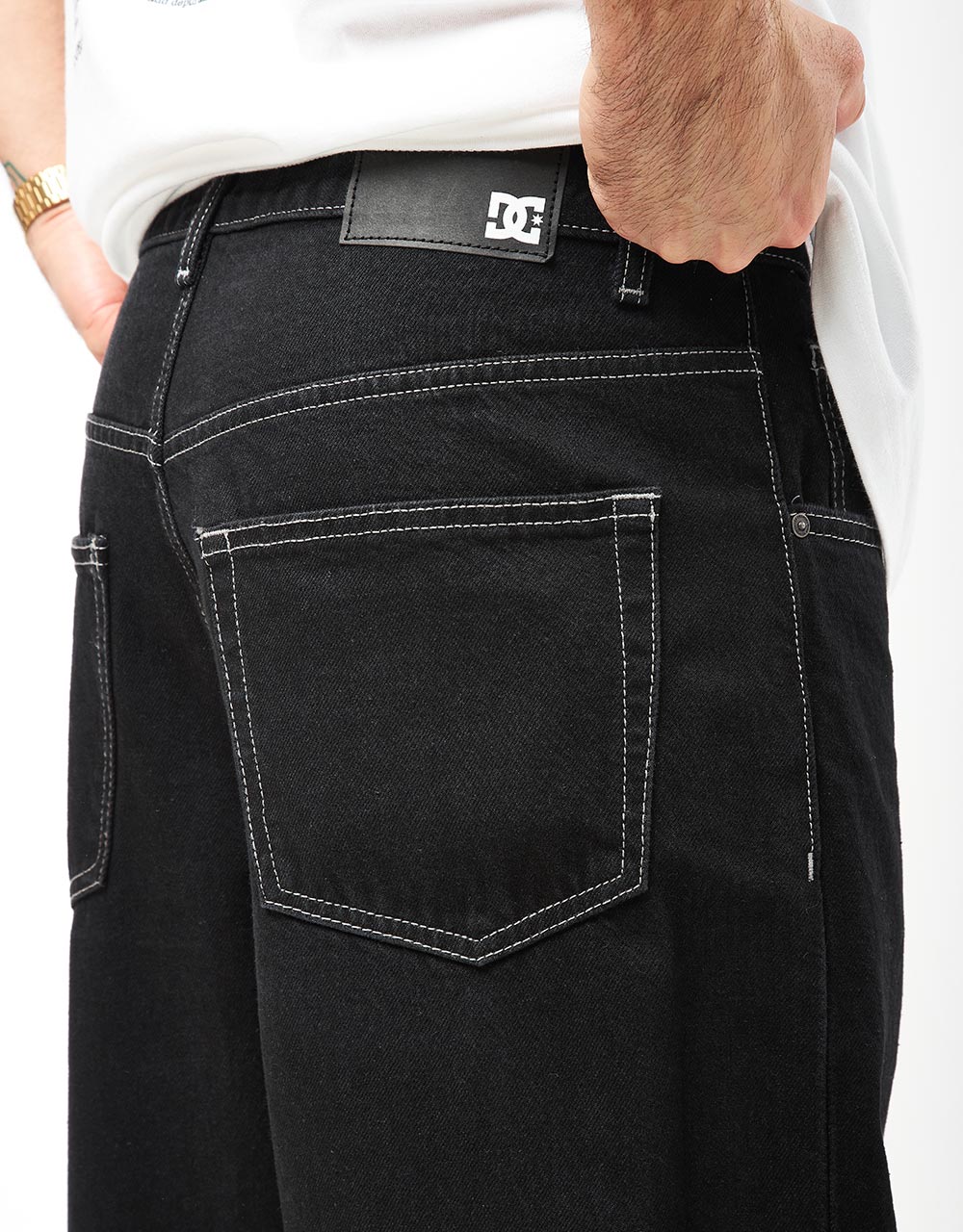 DC Worker Baggy Denim Pant - Raw Indigo