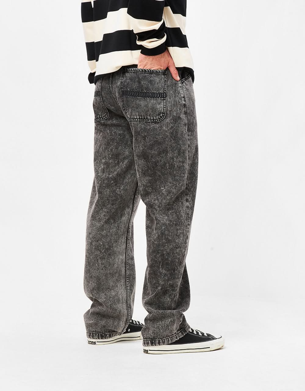 Spitfire Bighead Fill Denim Pant - Black Stone Wash