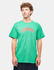 T-Shirt Spitfire Venom - Vert Kelly/Rouge