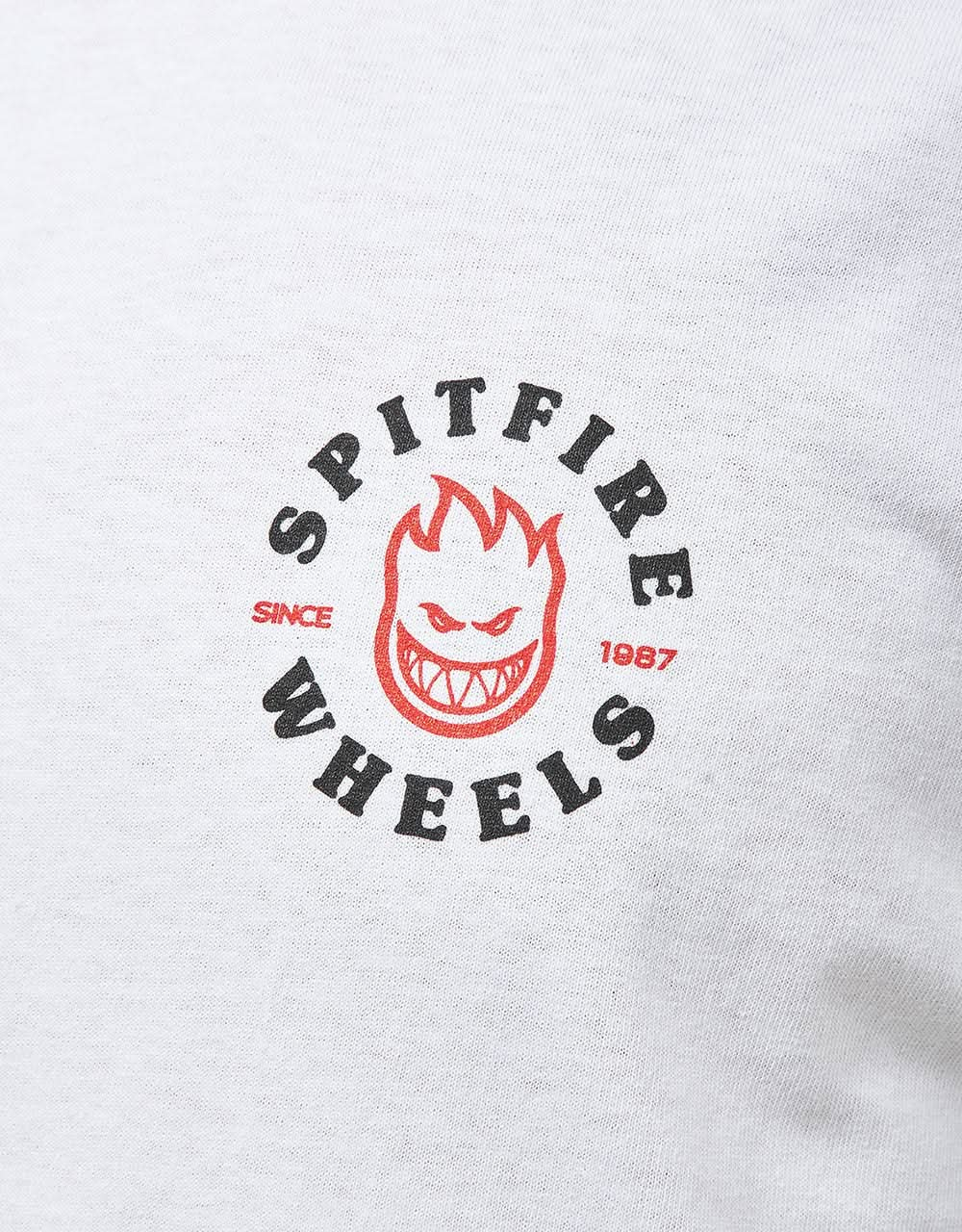 Spitfire Bighead Classic T-Shirt - White/Black