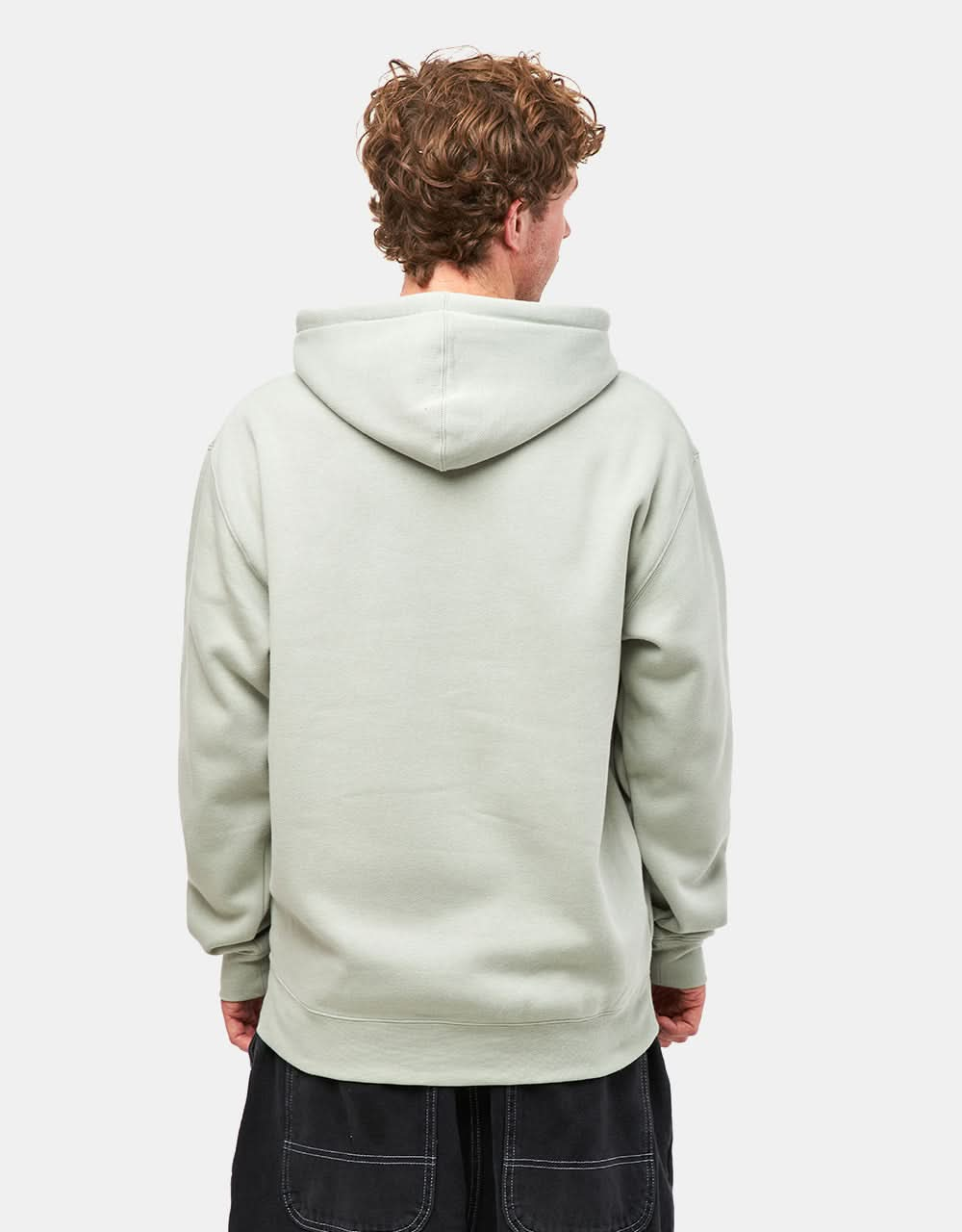 Felpa con cappuccio Pullover Anti Hero Eagle - Dusty Sage/Nero