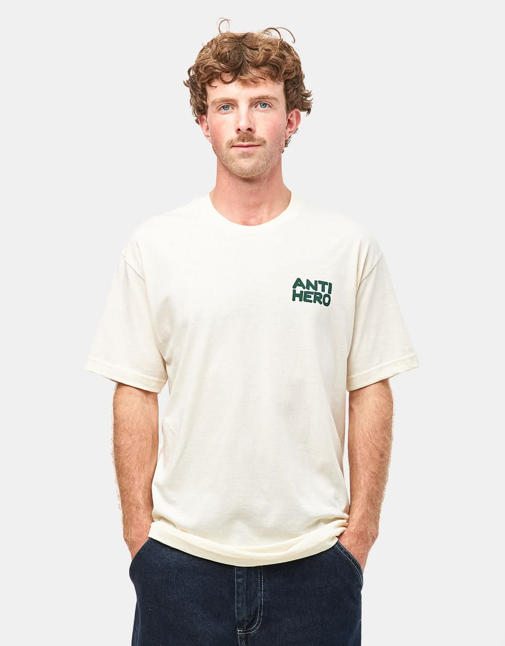 Anti Hero Fish Bowl T-Shirt - Cream/Multi