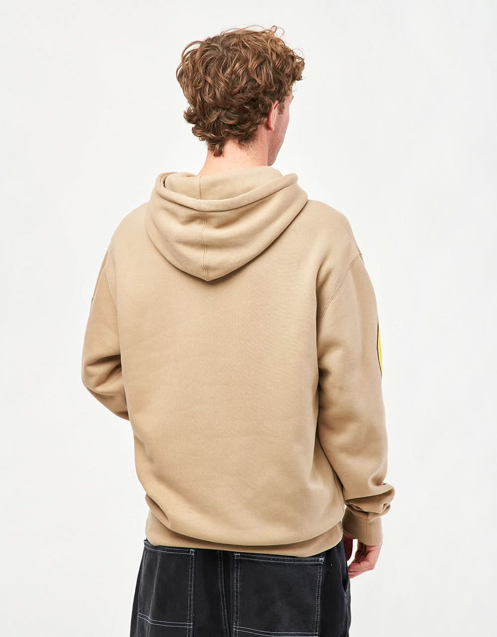 Krooked Bird Lightening Pullover Hoodie - Sandstone/Yellow