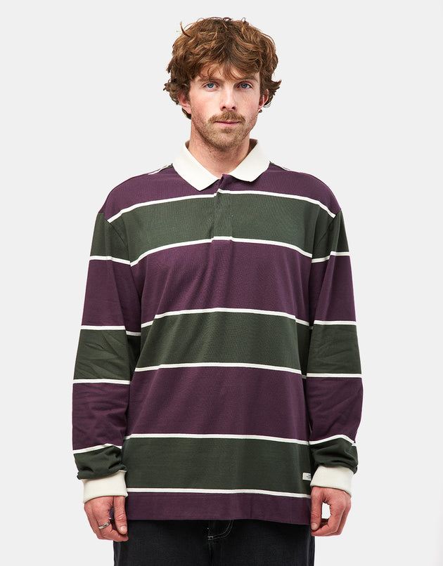 Element Splengler L/S Polo Shirt - Plum Perfect