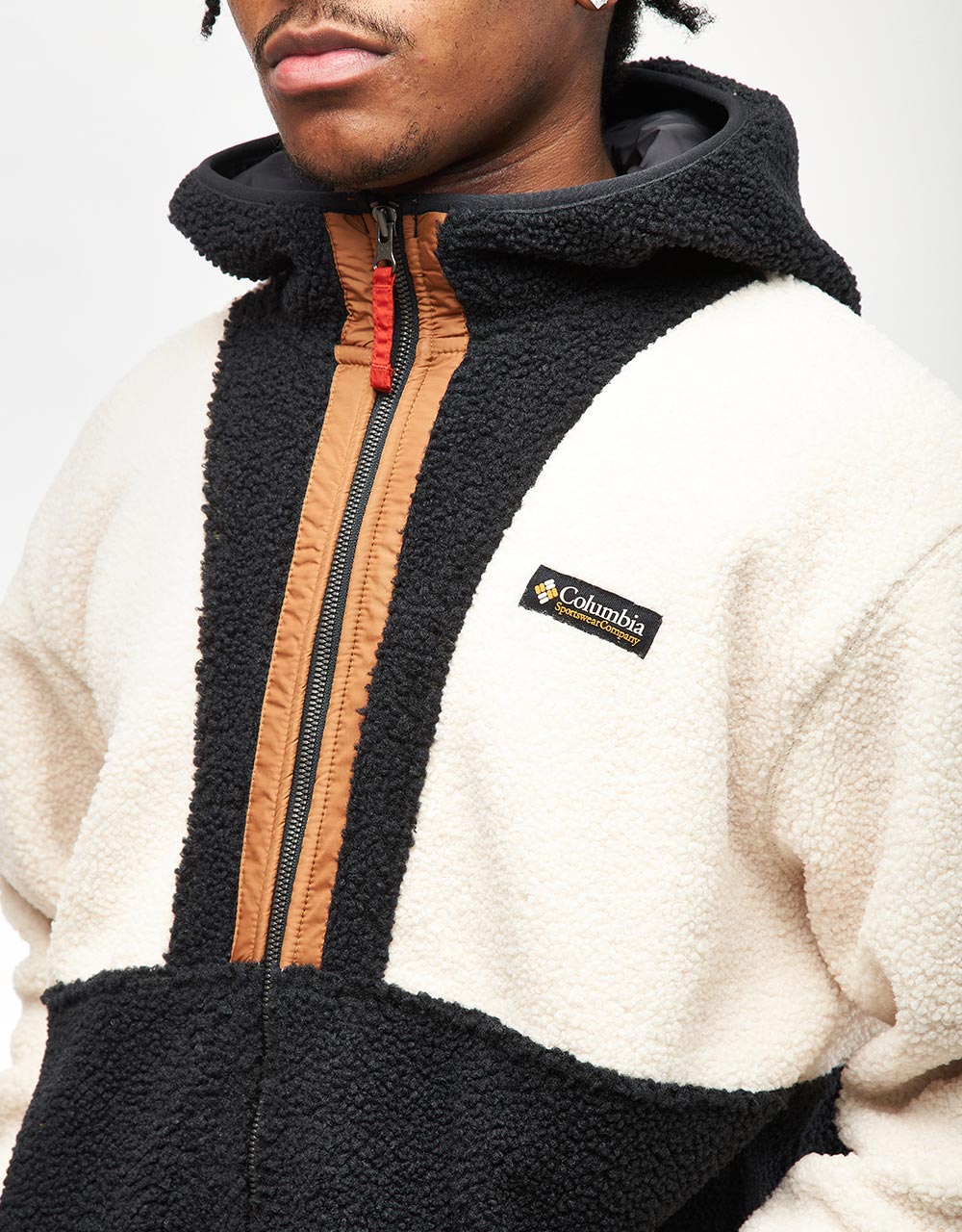 Columbia Backbowl™ II Remastered Full Zip Fleece - Chalk/Black