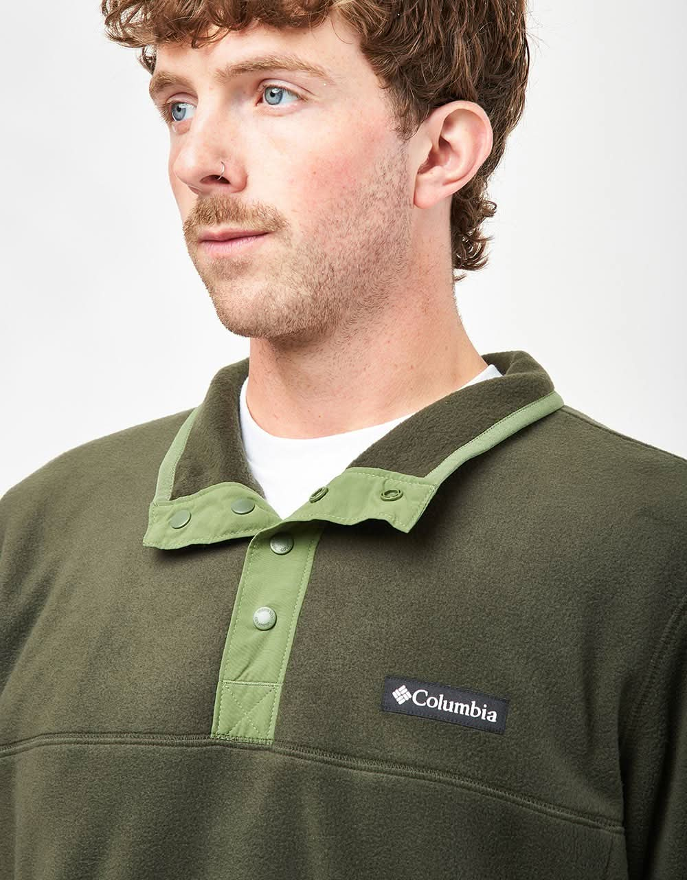 Columbia Steens Mountain™ Half Snap Fleece - Greenscape/Canteen