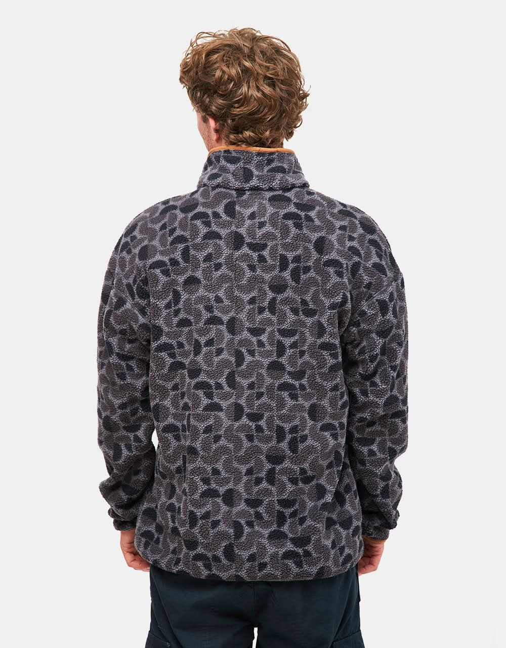 Columbia Helvetia™ II Printed Half Snap Fleece - Black Retroscape