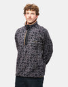 Columbia Helvetia™ II Printed Half Snap Fleece - Black Retroscape