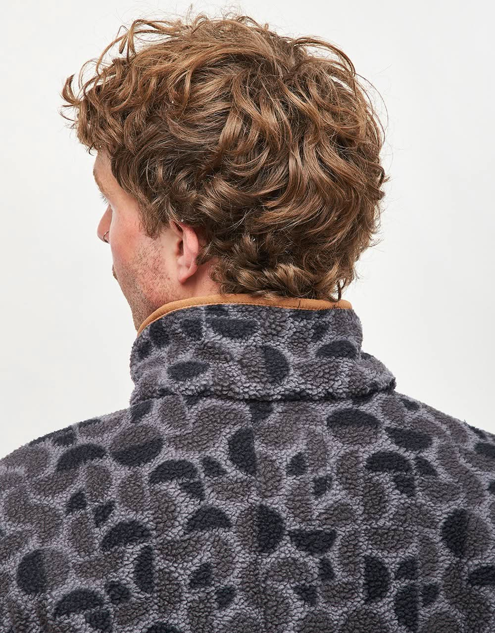 Columbia Helvetia™ II Printed Half Snap Fleece - Black Retroscape