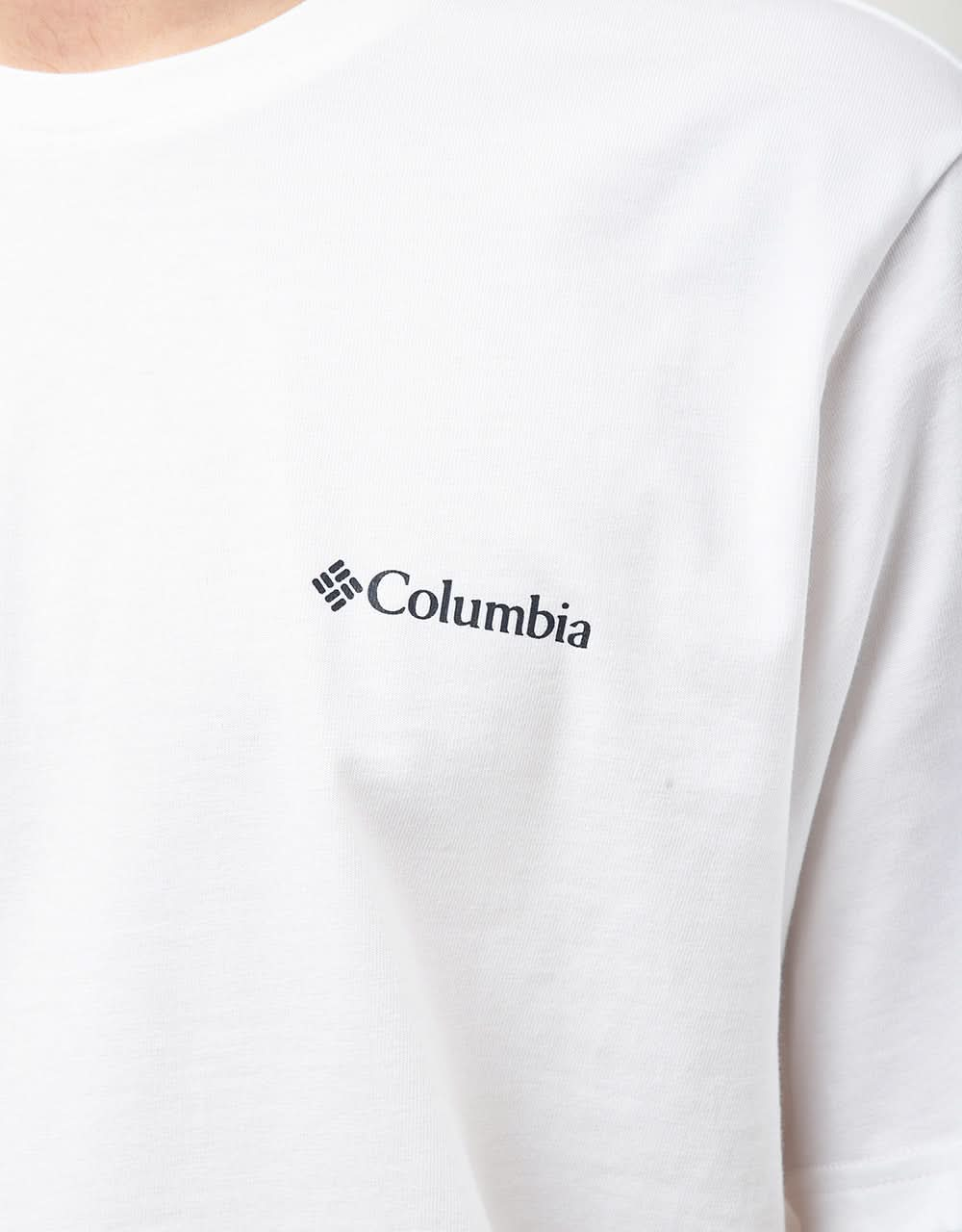 T-shirt Columbia Explorers Canyon™ - Bianco/Paesaggio lunare strappato