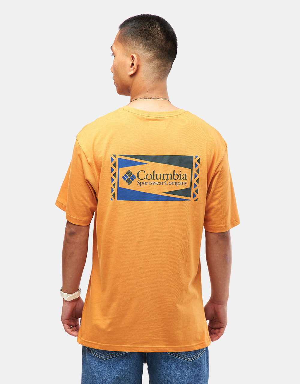 T-shirt Columbia North Cascades™ - Pietra del sole/Bandiera esagonale