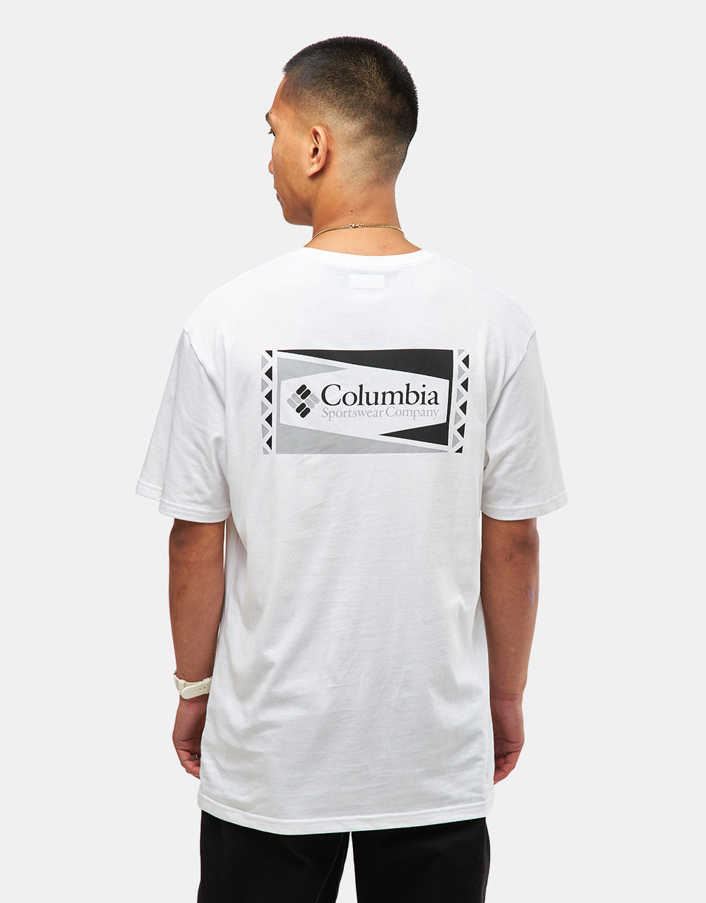 Columbia North Cascades™ T-Shirt - White/Hex Flag