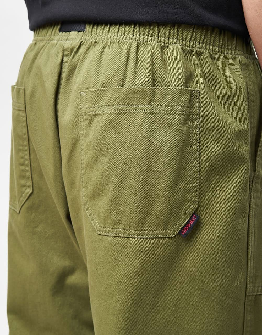 Grammici Loose Tapered Organic Ridge Pant - Dusky Olive