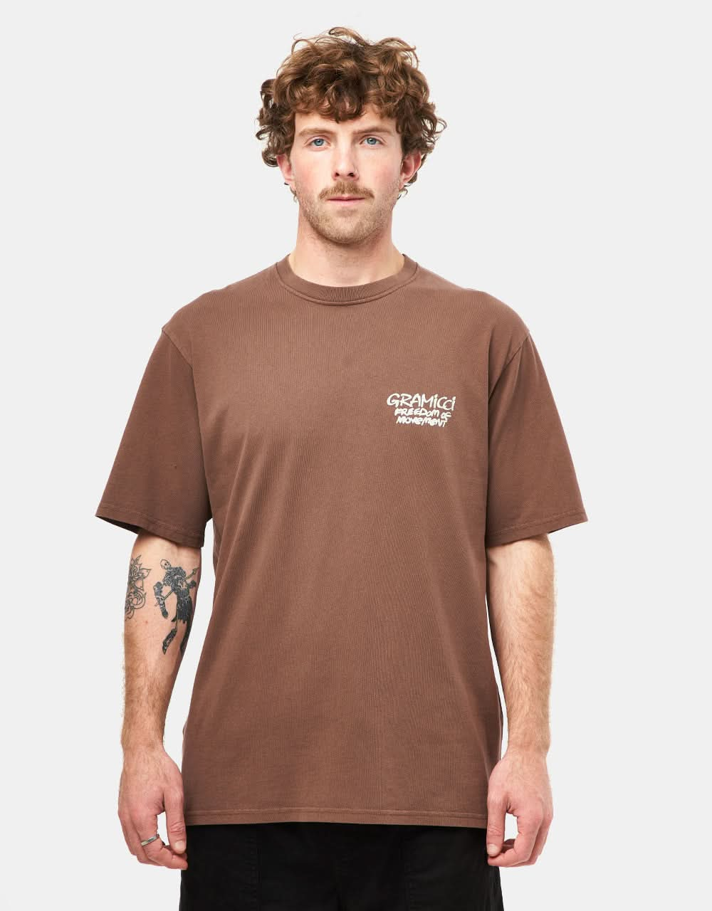 Camiseta Grammici Napping Climber Organic - Pigment Brown