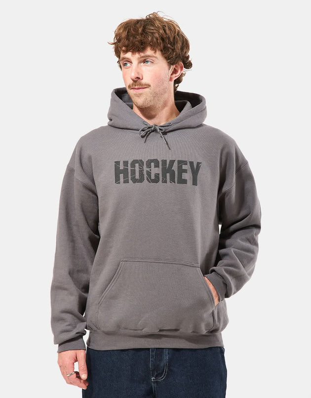 Felpa con cappuccio Hockey Hockey Shatter Pullover - Antracite/Nero