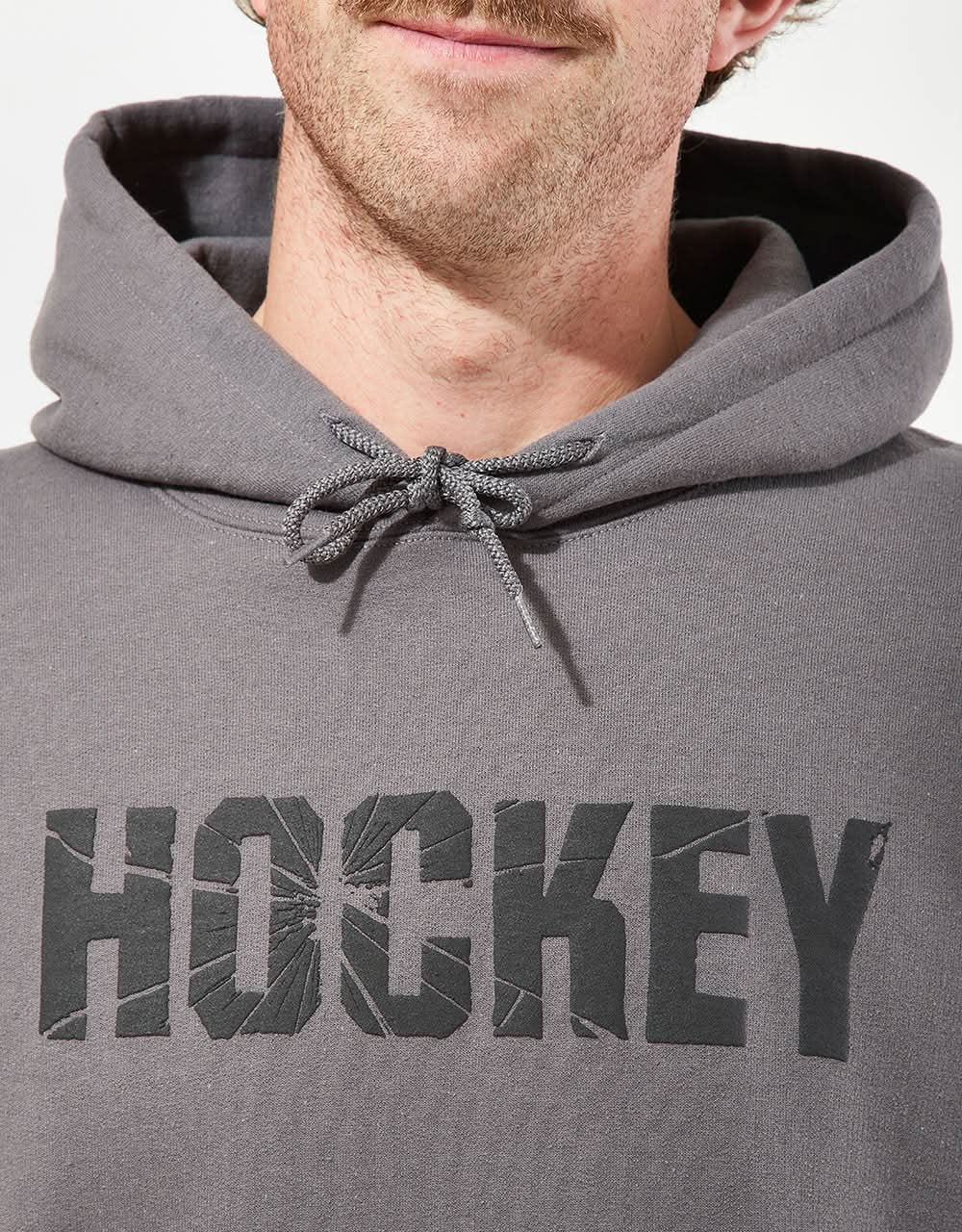 Hockey Hockey Shatter Pullover Hoodie - Charcoal/Black