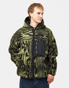 GX1000 Hooded Sherpa Jacket - Green