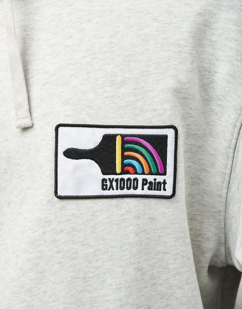 Sweat à capuche Paint GX1000 - Cendre