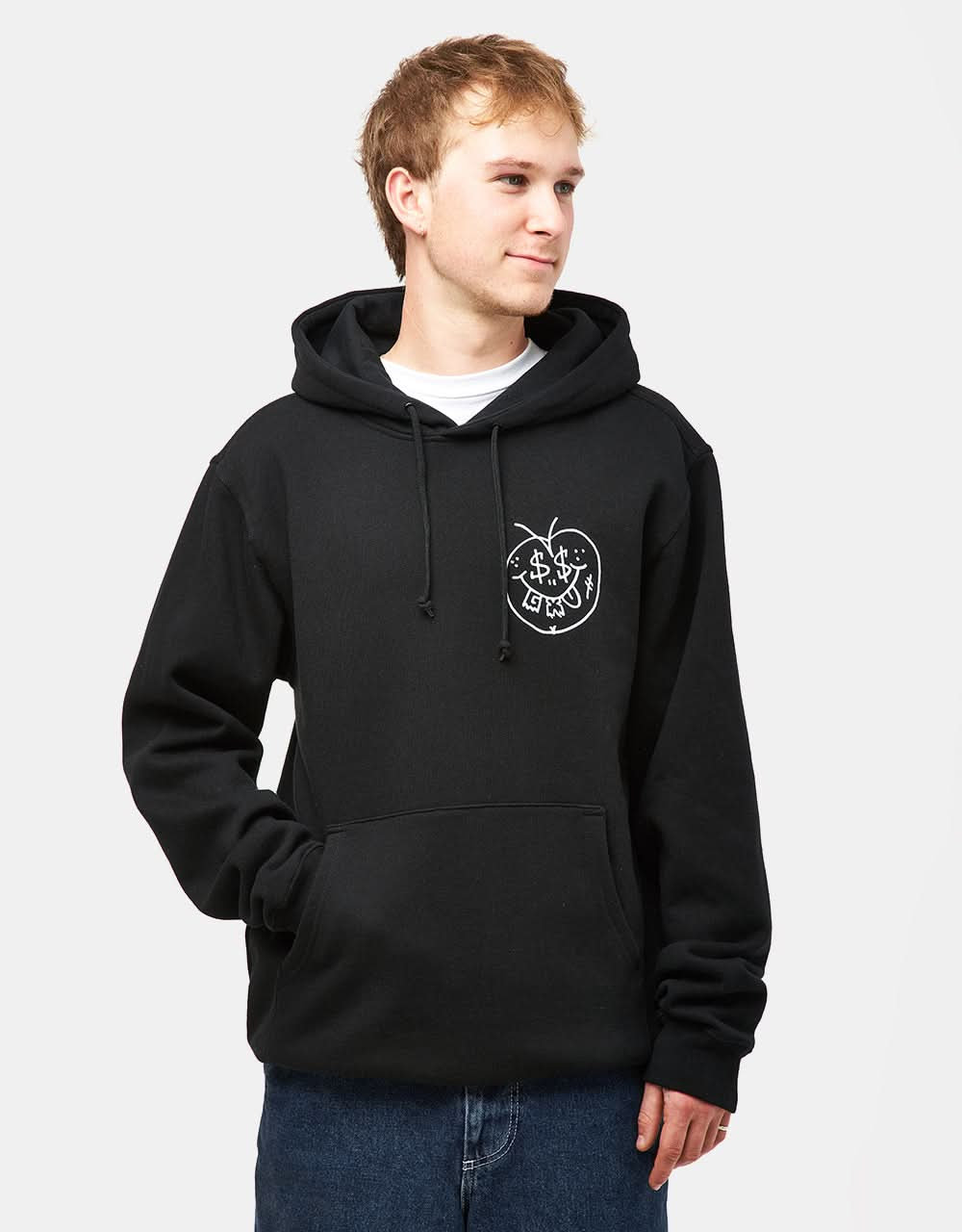 Sudadera con capucha GX1000 Face Plant - Negro