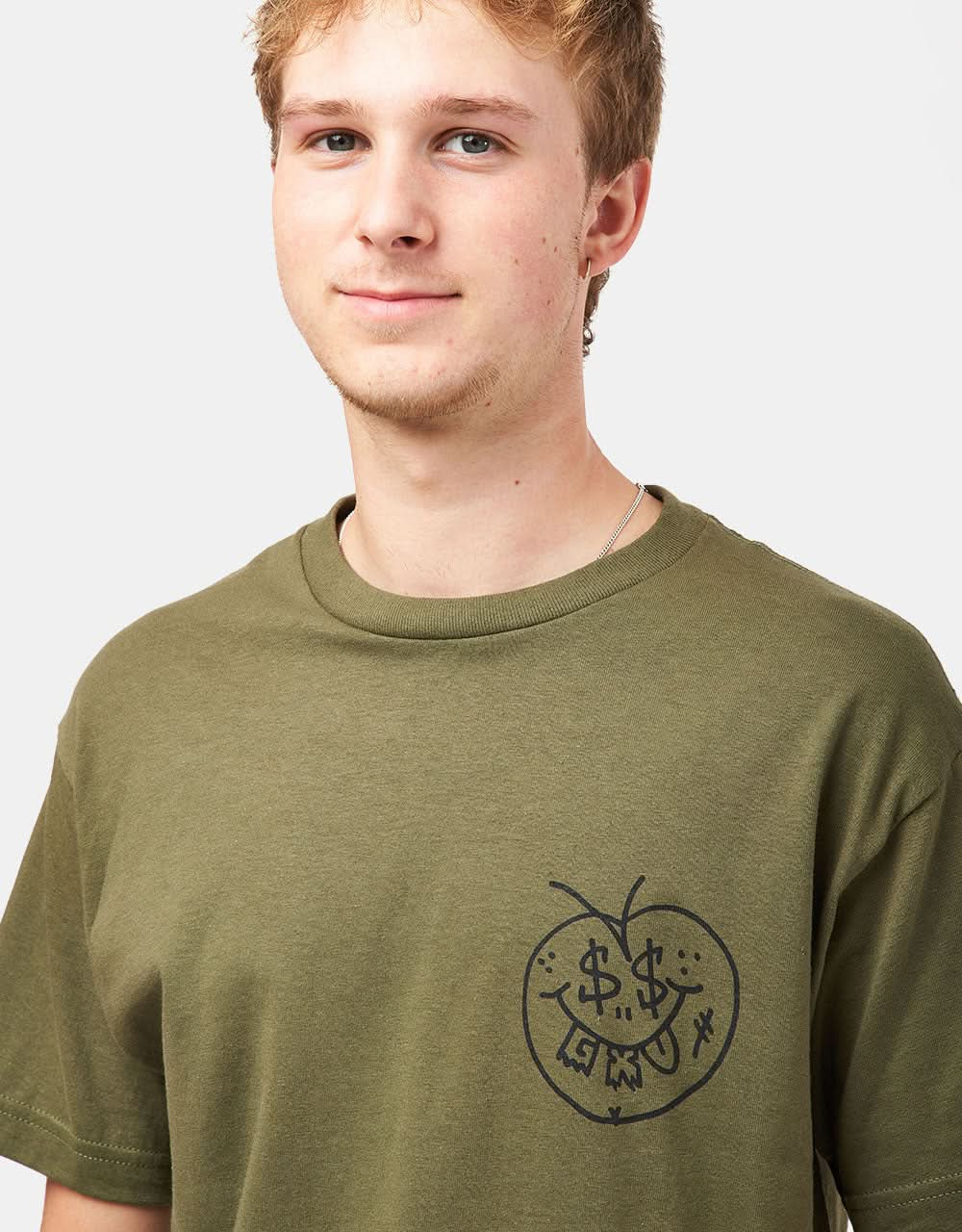 GX1000 Face Plant T-Shirt - Military Green