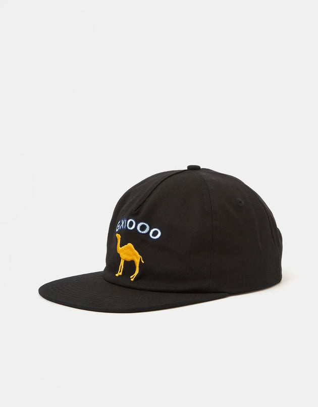 GX1000 Dromedary Snapback Cap - Black