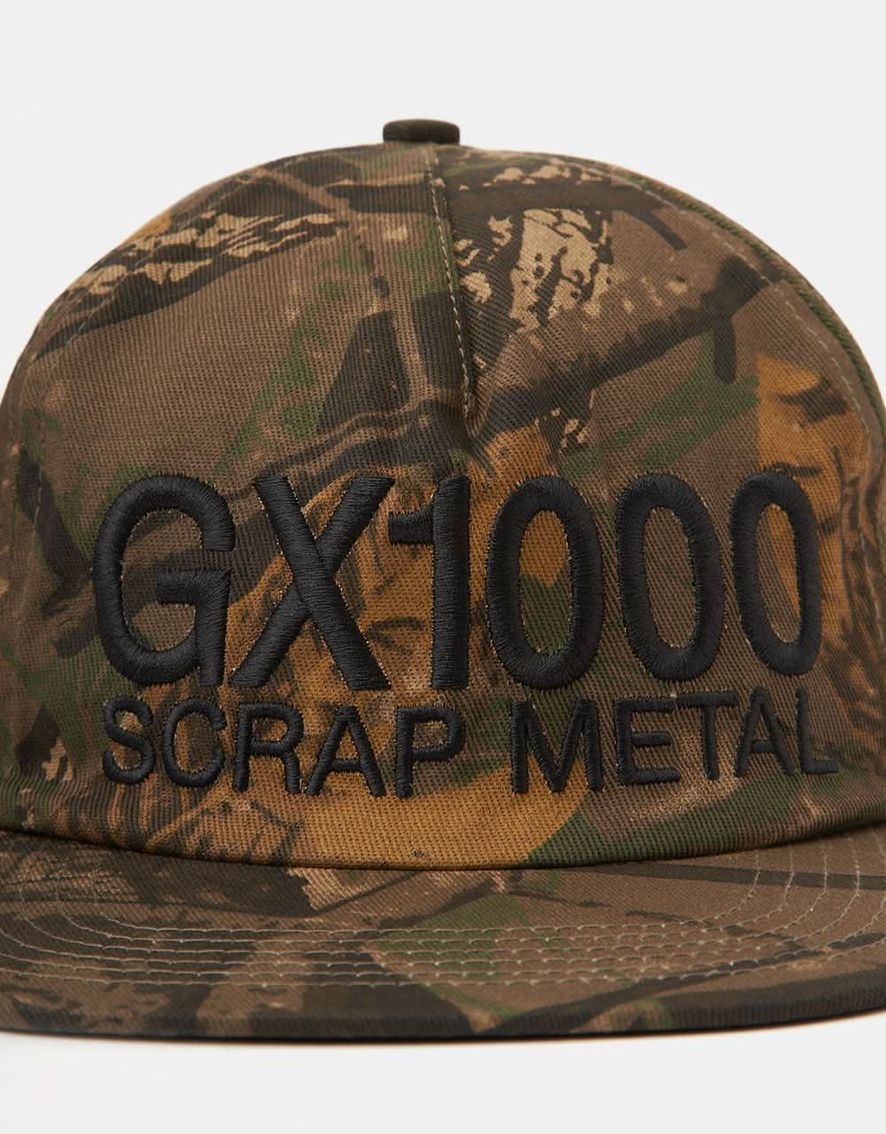 GX1000 Scrap Metal Trucker Snapback Cap  - Real Tree