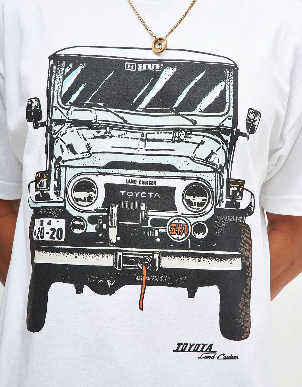 HUF x Toyota Land Cruiser Sixties T-Shirt - White