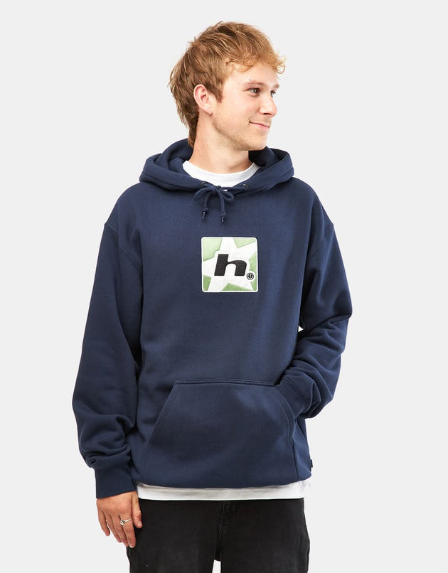 HUF H Star Pullover Hoodie - Nightshade