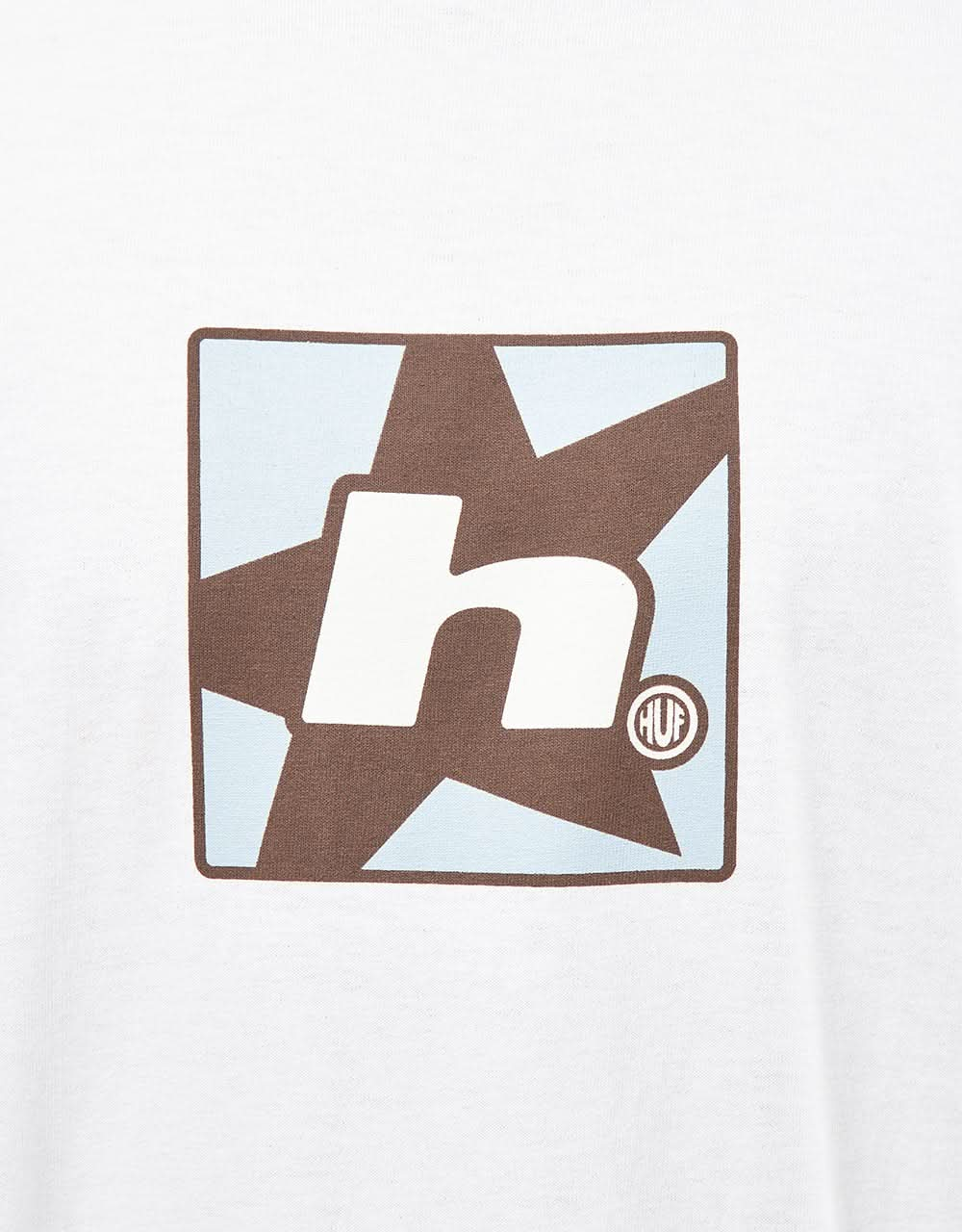 HUF H Star T-Shirt - Blanc