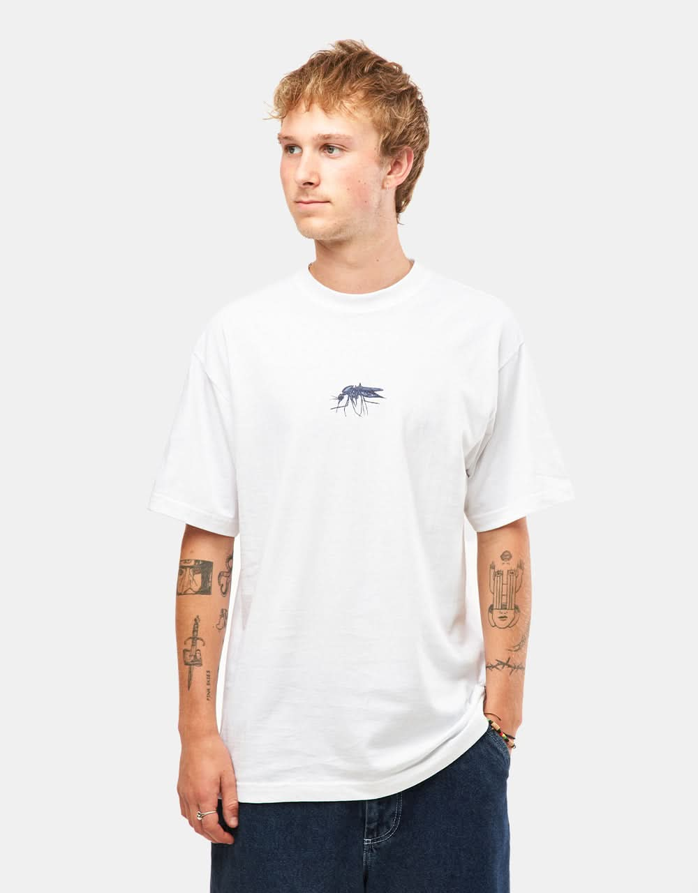 HUF T-Shirt Moustique - Blanc