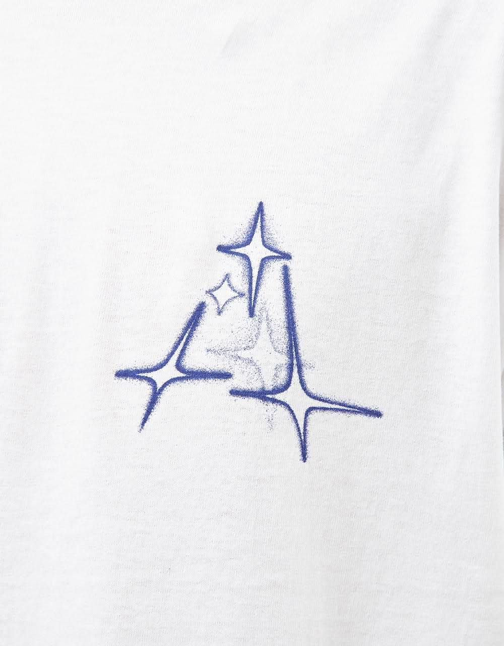 HUF T-Shirt Gleam - Blanc