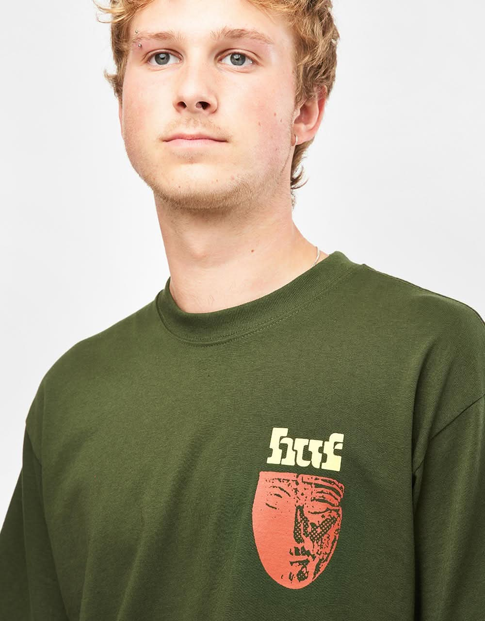 HUF Rhythms T-Shirt - Hunter Green