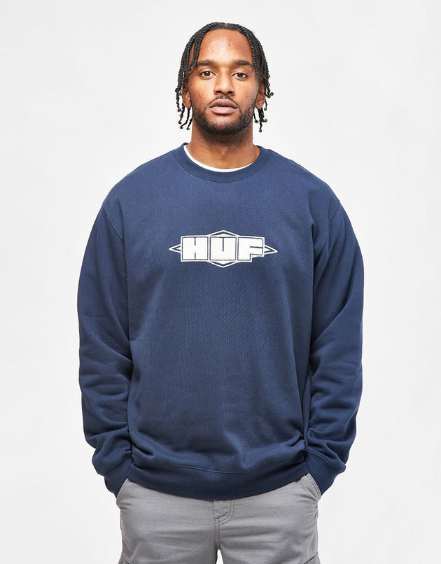 HUF Quality Crewneck - Nightshade