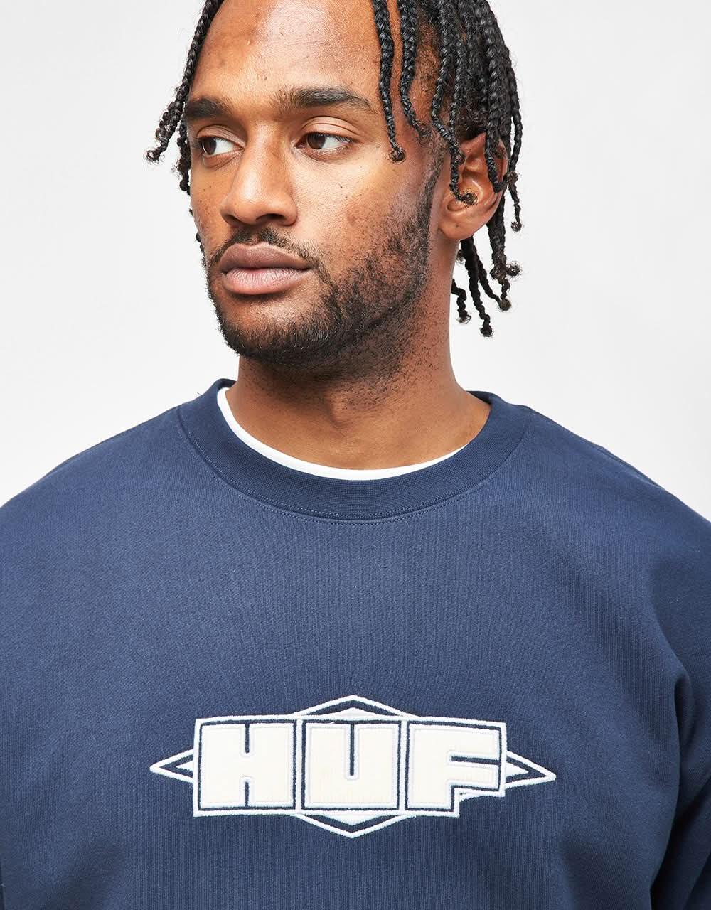 HUF Quality Crewneck - Nightshade