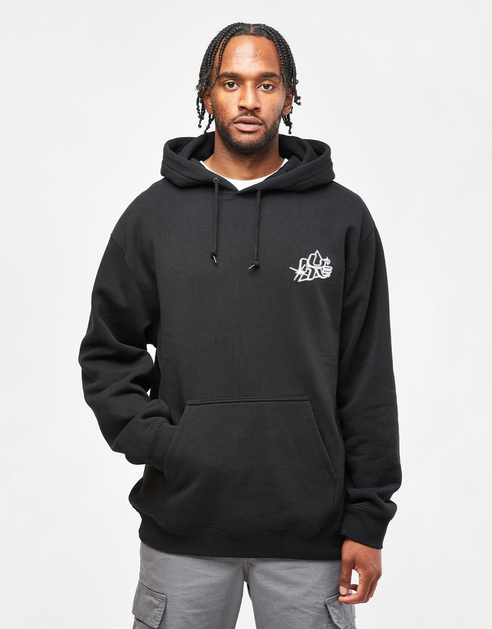 HUF Sweat à capuche Glow - Noir