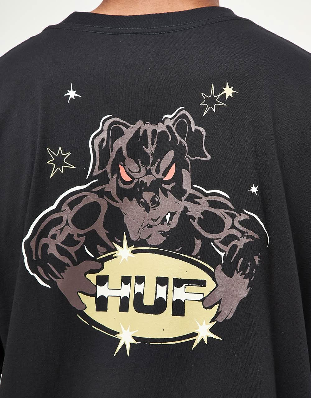 HUF Dawg T-Shirt - Noir