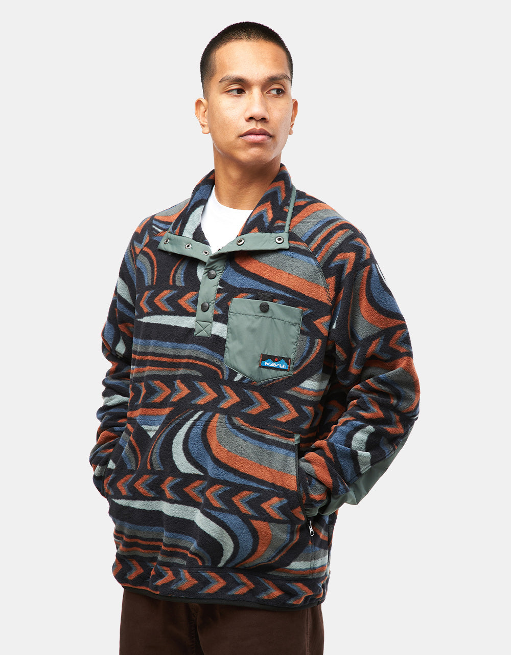 Kavu Teannaway Fleece - Riven Stitch