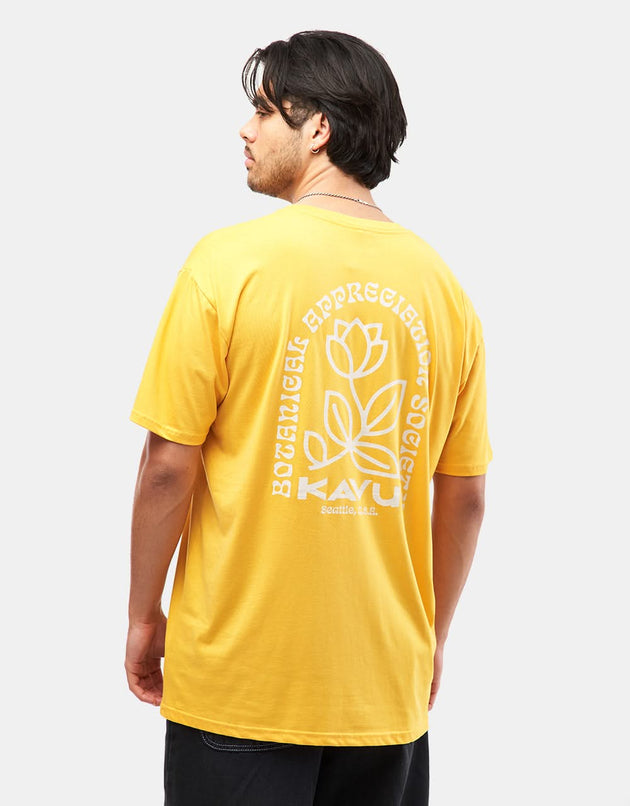 Kavu Botanical Society T-Shirt - Amber Gold