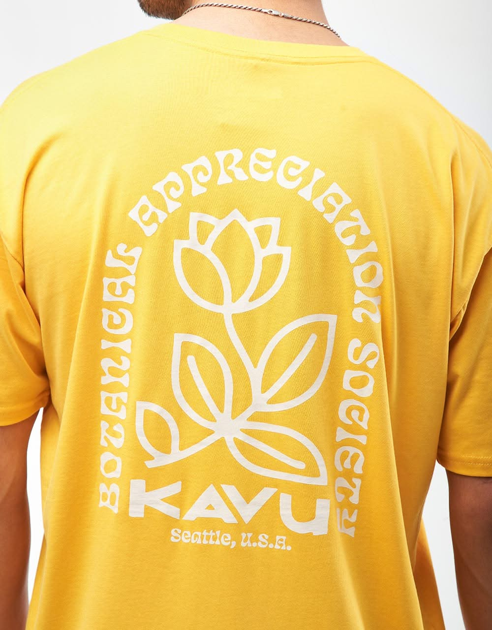 Kavu Botanical Society T-Shirt - Amber Gold