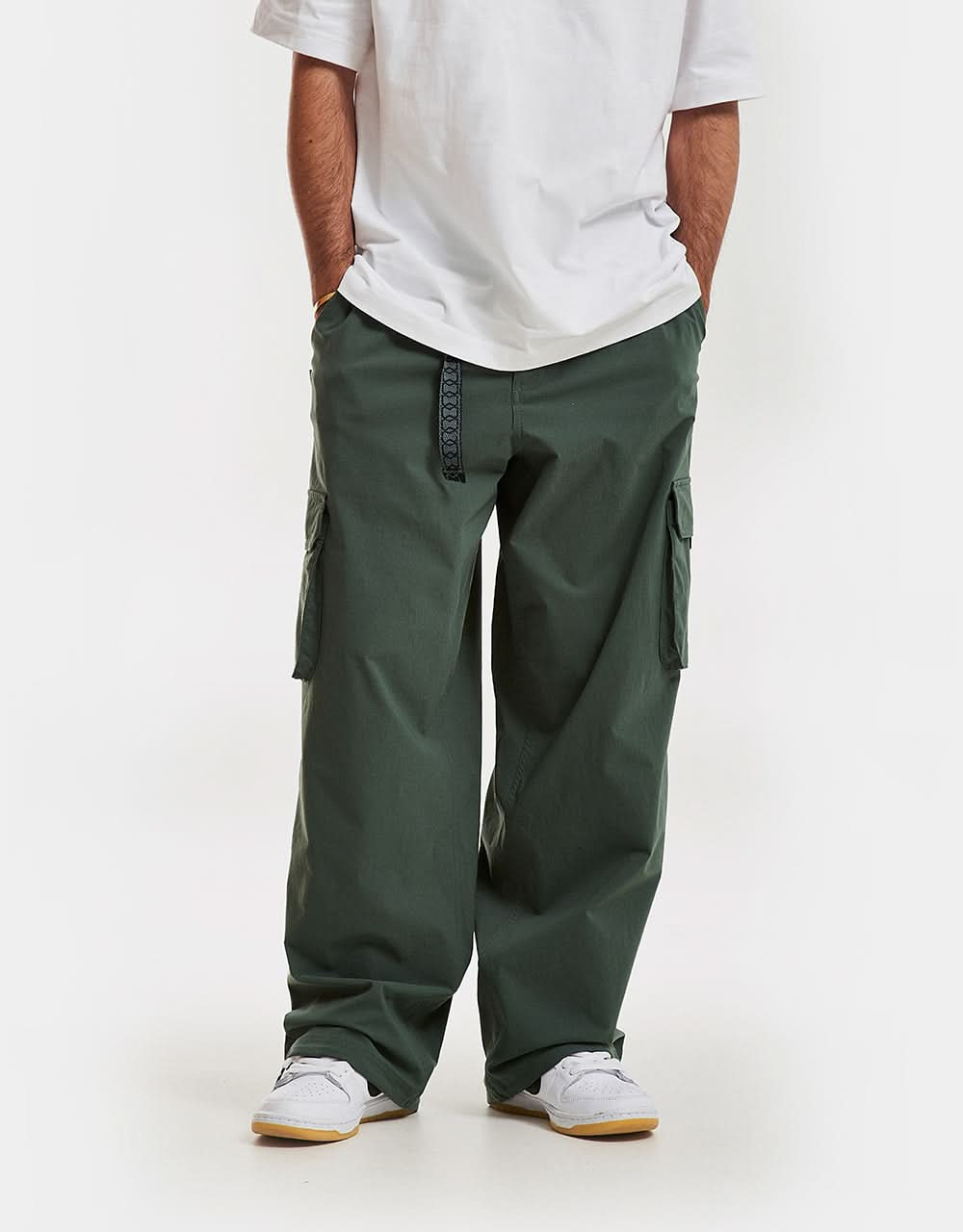 Nike SB Belted Kearny Cargo Pant - Vintage Green/White