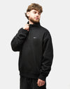 Nike Solo Swoosh 1/4 Zip Fleece - Black/White