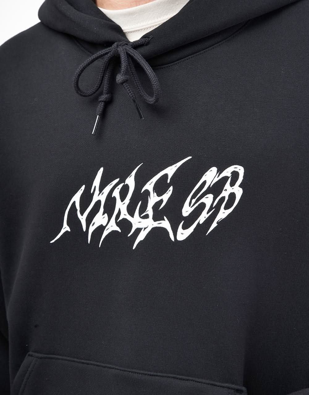 Sudadera con capucha Nike SB Stallion - Negro/Blanco