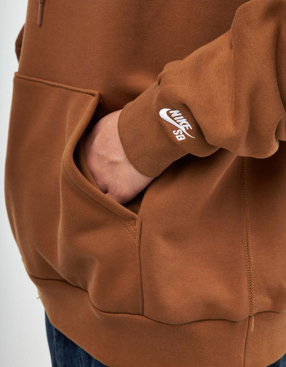 Nike SB Stallion Pullover Hoodie - Light British Tan/White