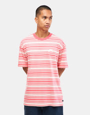 Nike SB M90 Striped T-Shirt - Guava Ice