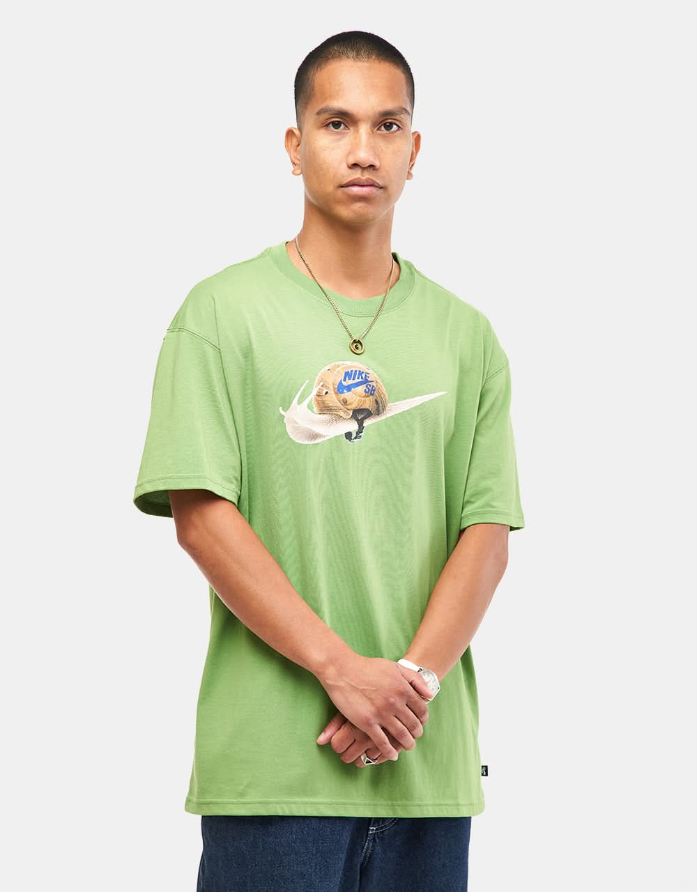 Nike SB M90 Republique T-Shirt - Chlorophyll