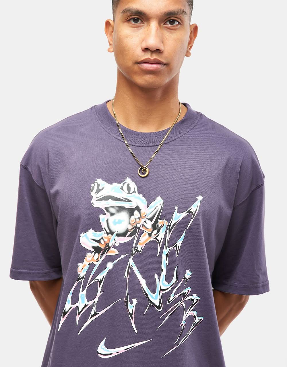 Nike SB M90 Lazy Gawd T-Shirt - Dark Raisin