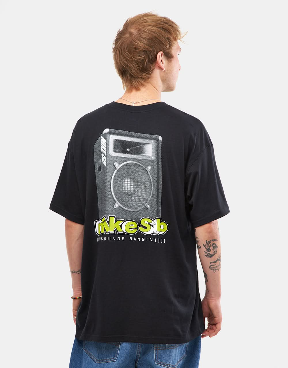 Camiseta Nike SB M90 Sounds Bangin - Negro