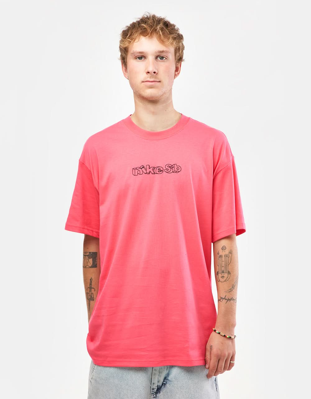 Nike SB M90 Sounds Bangin T-Shirt - Aster Pink