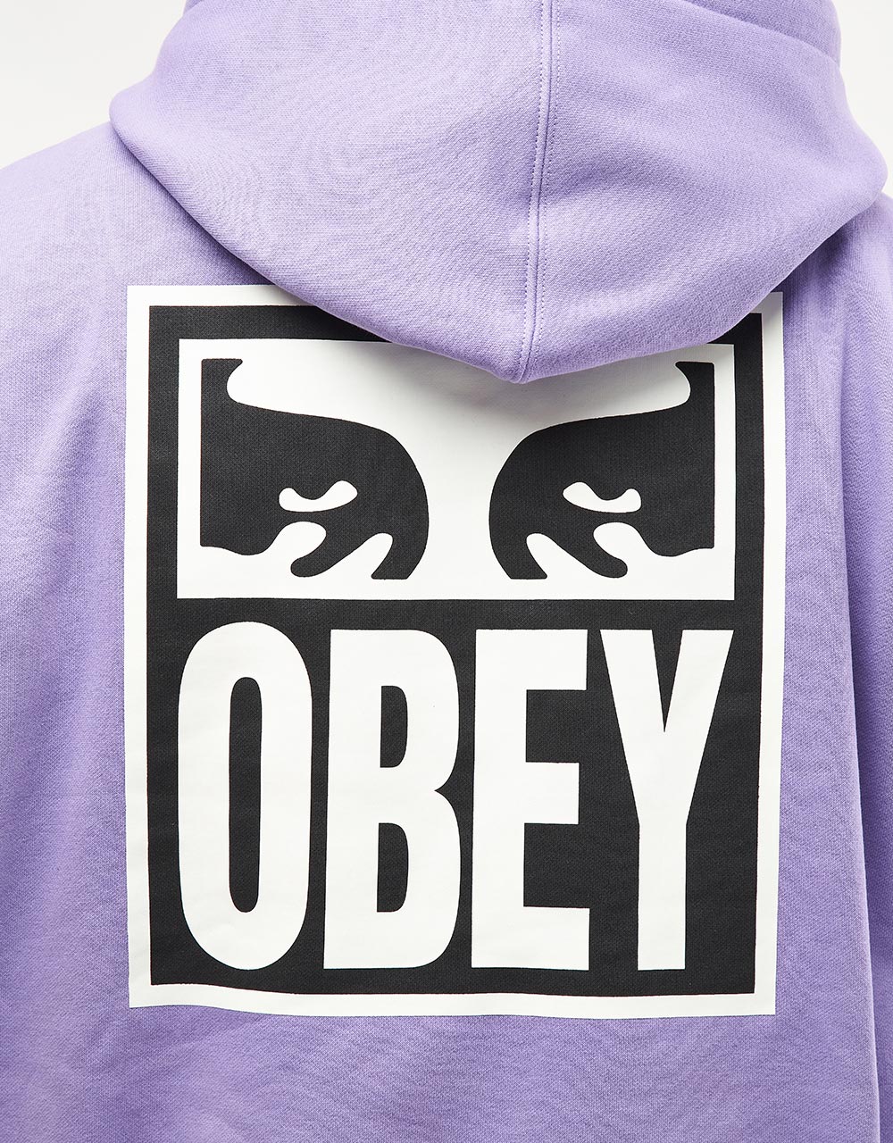 Obey Eyes Icon Hood Pullover Hoodie - Paisley Purple