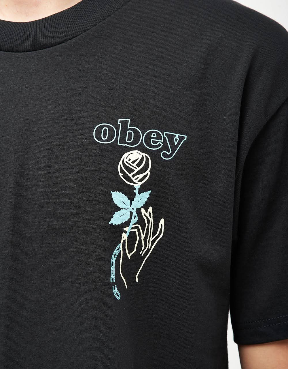 Obey Spring Forth T-Shirt - Black